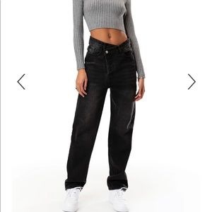 NWOT baggy denim